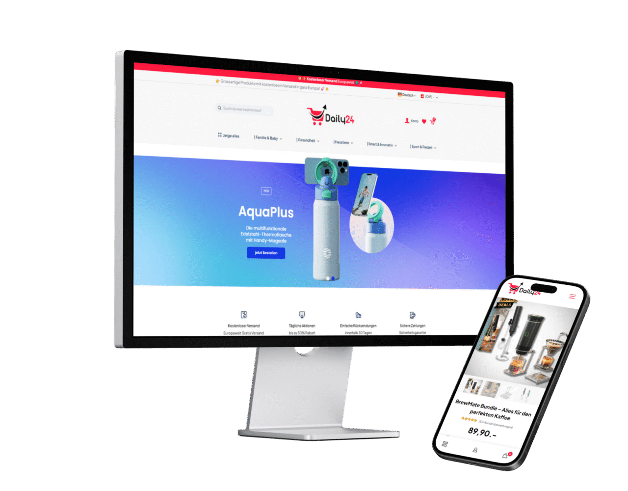 Kundenprojekte Daily24.ch