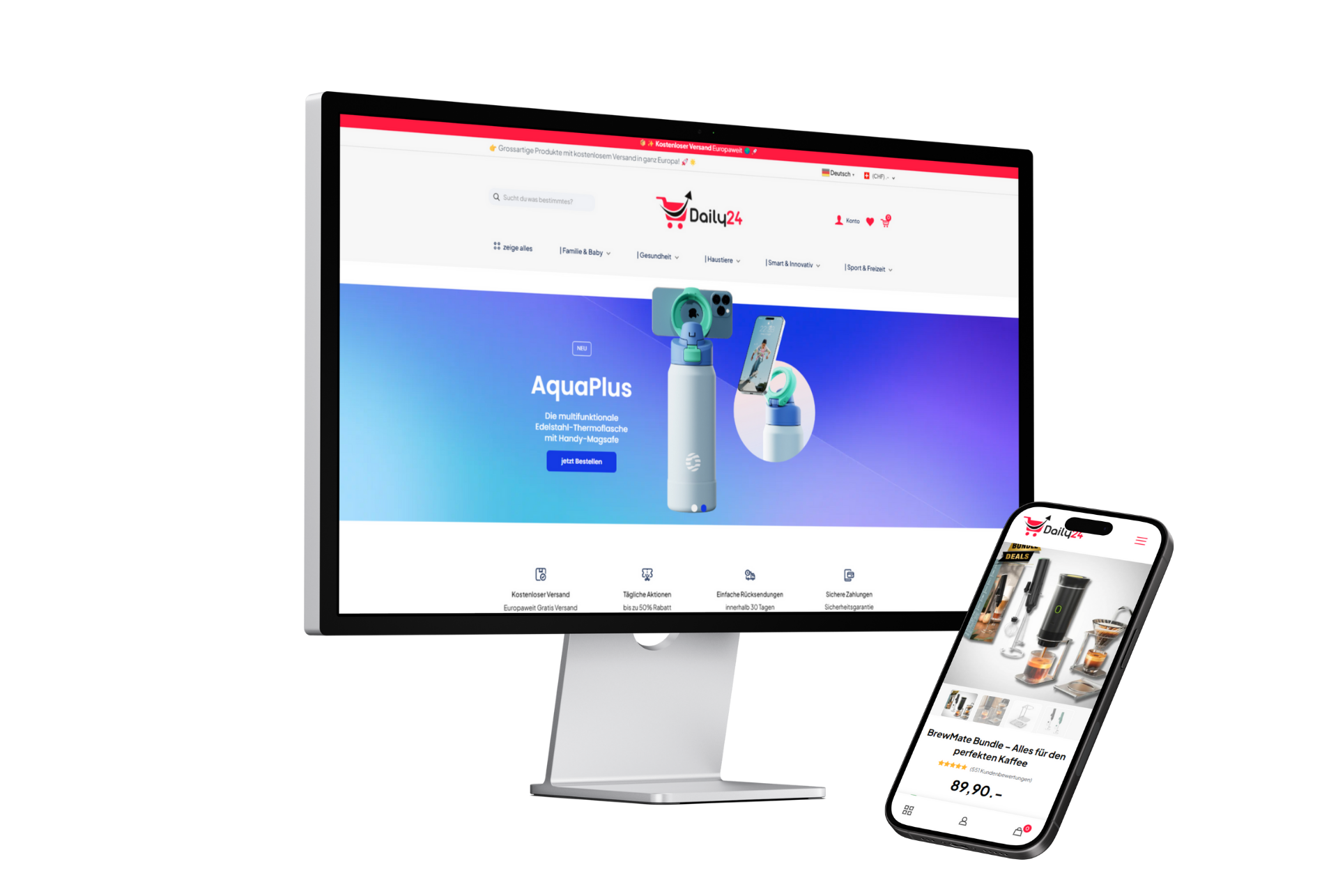 Kundenprojekte Daily24.ch