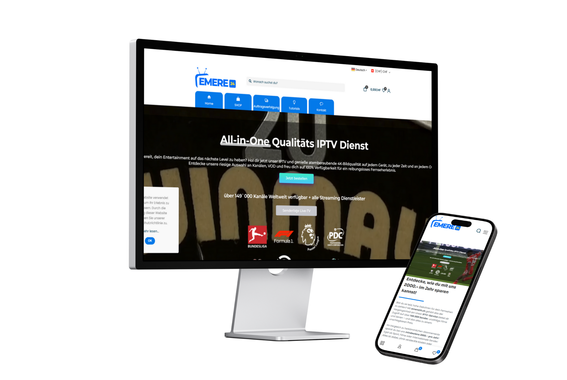 Kundenprojekte Emere24.ch