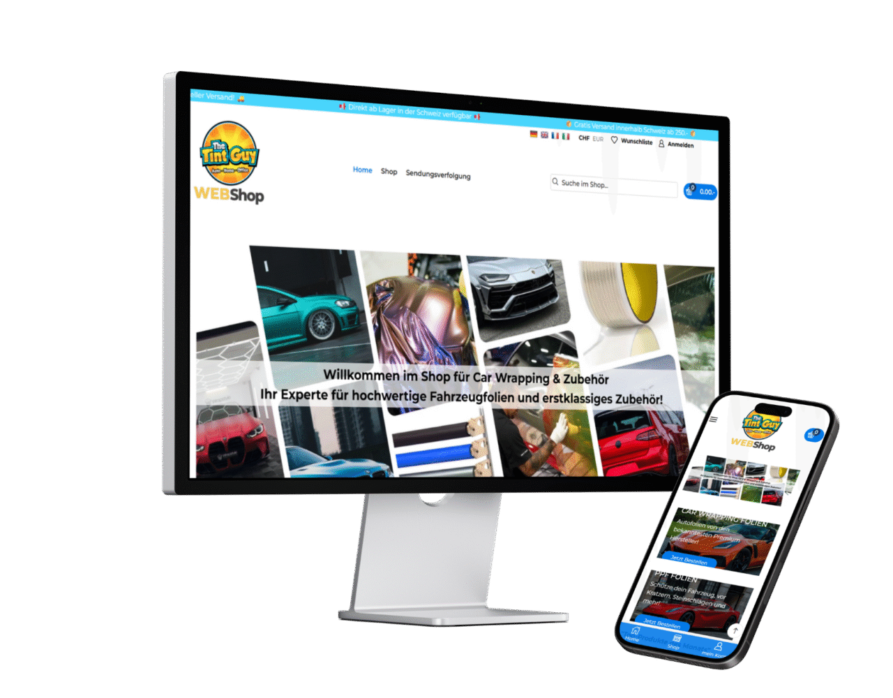 Kundenprojekte Subdomainsop